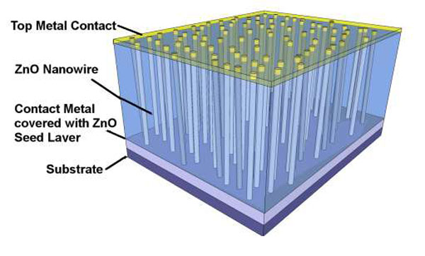 MTL Annual Report » Zinc Oxide Nanowire Devices