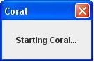 starting coral...